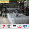 China galvanized / pvc coated hexagonal gabion wire mesh